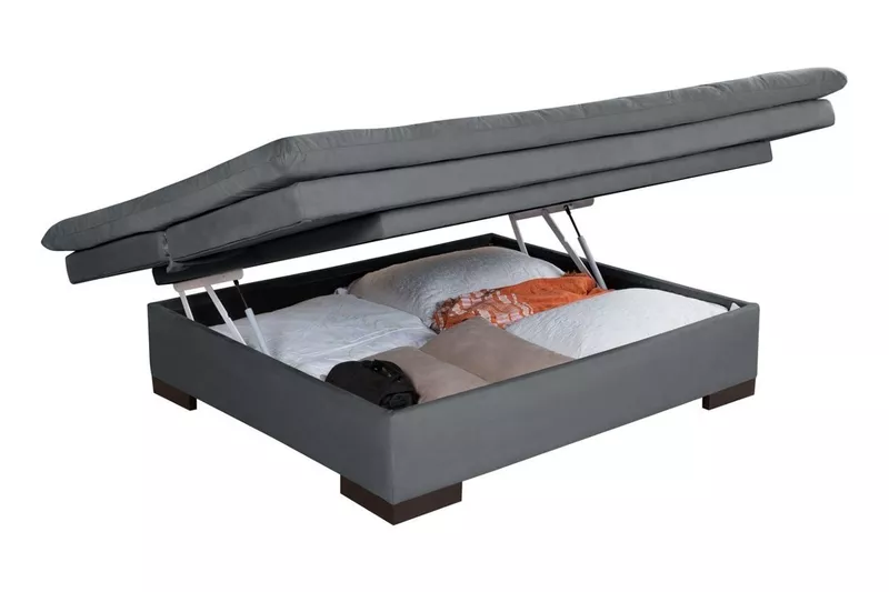 Sofá Cama Com Bau Reclinável Suede Liso - Cinza - ... - Essencial Estofados - Loja da Fábrica Sofá Cama Com Bau Reclinável Suede Liso - Cinza - ... - Essencial Estofados - Loja da Fábrica